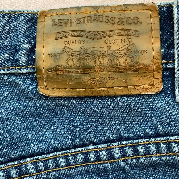 Vintage 540 Orange Tab Relaxed Fit Levi’s size 42x30 - Picture 10 of 16